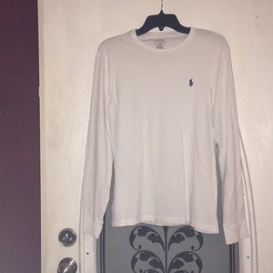 White Polo long sleeve